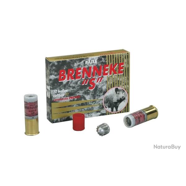 BOITE 5 CARTOUCHES BRENNEKE CAL.12+