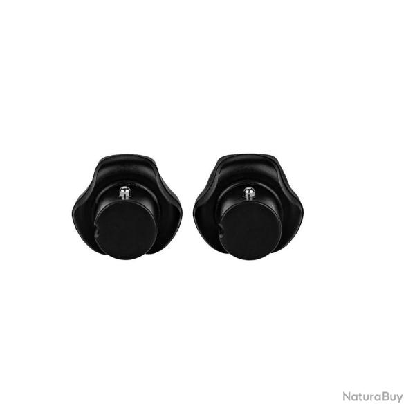 PIEDS EN CAOUTCHOUC BIPIEDS MDT CKYE-POD STANDARD BLK 114027-BLK+