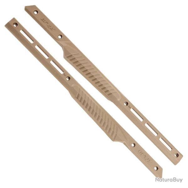 PLAQUES LATERALES M-LOCK FDE ORYX MDT - 108289-FDE+