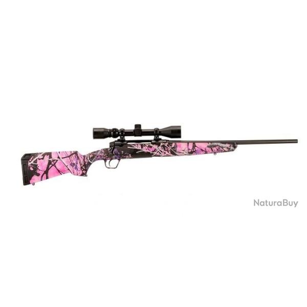 CARABINE SAVAGE AXIS XP CAMO COMPACT MUDDY GIRL 243 WIN 55839+