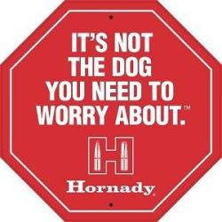 STICKER HORNADY STOP SIGN REF.98015