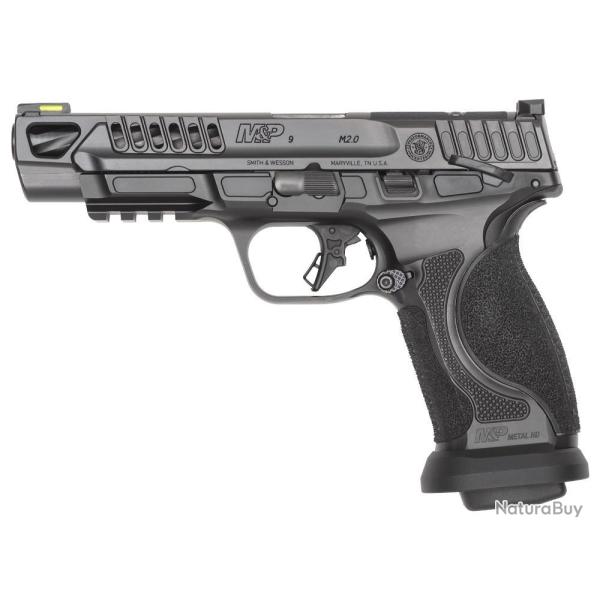 PISTOLET S&W M&P9 M2.0 COMPETITOR HD OR TS 9X19 5IN 17 COUPS 14069*