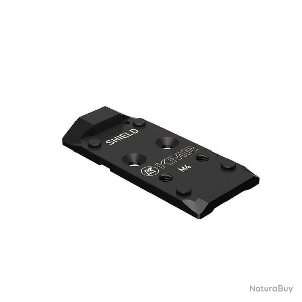 EMBASE KMR SHIELD POUR S-02 ALU BLACK 0091-01104-0101+