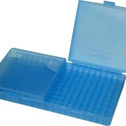 BOITE MTM POUR 200 MUNITIONS 9&times;19 BLEUE P200-9-24