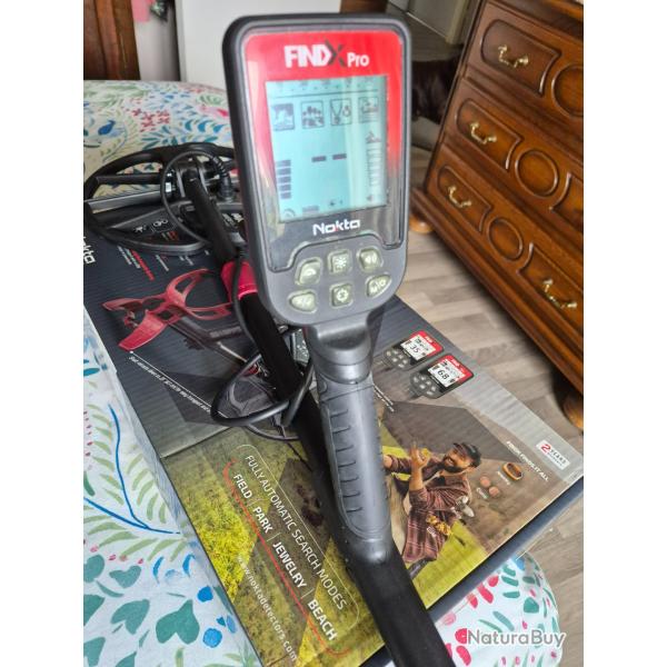 DETECTEUR DE METAUX A MANCHE NOKTA PRO FIND X TOUS TERRAINS PLAGES ETC NEUF !