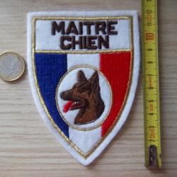 &eacute;cusson ma&icirc;tre chien insigne collection vintage