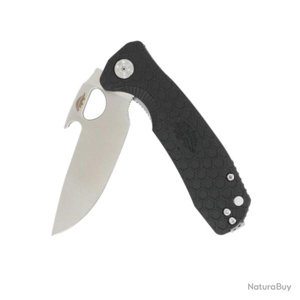 Couteau Honey Badger Knives Opener Large Lame Acier 8Cr13MoV Manche FRN Noir Liner Lock HB1051