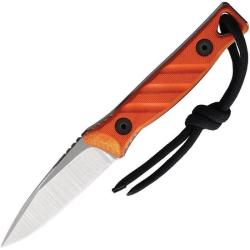 Couteau Medford Necromancer Lame Acier S35VN Manche G10 Orange &Eacute;tui Kydex Made In USA MD117STQ11KB