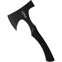 Hachette Utica UTK Axe Lame Acier 1095 Manche G10 Noir &Eacute;tui Nylon UTK11UTKAXE