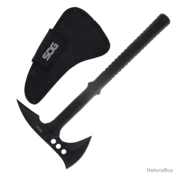 Hache SOG Apocalypse Edge Axe HQ Lame Acier 420 Manche FRN noir Etui SOG32440243