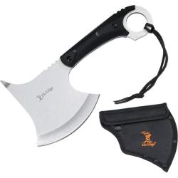 Hache Elk Ridge Tomahawk Lame Acier 3Cr13MoV Manche Nylon Noir ER2AXEBK