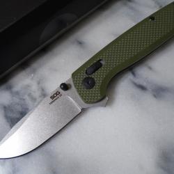 Couteau SOG Terminus XR Lame Acier D2 Manche G10 Vert Kaki XR Lock SOGTM1022BX
