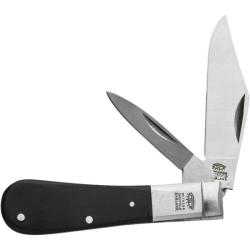 Couteau Taylor's Eye Witness Twin Barlow Slip Joint Black Lame Acier 420HC Manche Bois Made TEW421