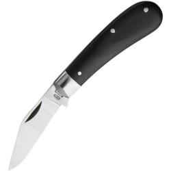 Couteau Taylor's Eye Witness Farmer's Slip Joint Black Lame Acier 420HC Manche R&eacute;sine Made TEW260