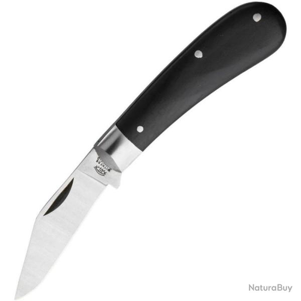 Couteau Taylor's Eye Witness Farmer's Slip Joint Black Lame Acier 420HC Manche R�sine Made TEW260