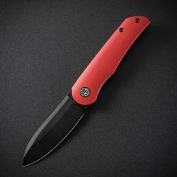 Couteau Petrified Fish El Camino Liner Lock Lame Acier N690 Stonewash Manche Aluminium PFKE16RADW