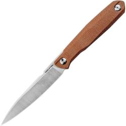 Couteau Real Steel G5 Lame Acier Nitro V Manche Natural Micarta &Eacute;tui Kydex RS3770NM