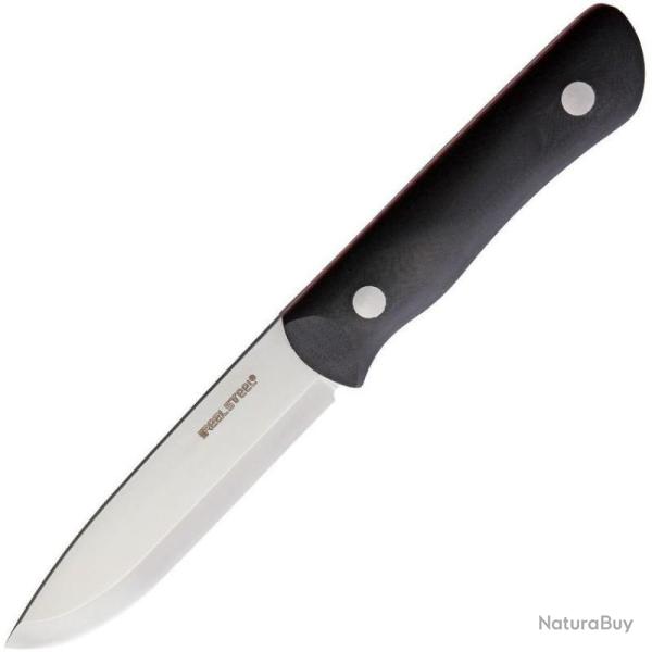 Couteau Fixe Real Steel Bushcraft III Lame Acier D2 Manche G10 Noir �tui Kydex RS3725