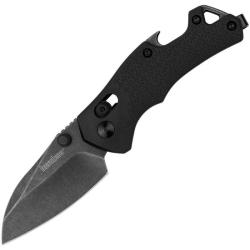 Couteau Kershaw Craze Lame 8Cr13MoV BlackWash Drop Point Manche GFN Noir DuraLock KS8337