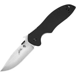 Couteau Kershaw Emerson CQC-6K Lame D2 Manche G10 Noir Dos Inox Bead Blast Frame Lock KS6034D2