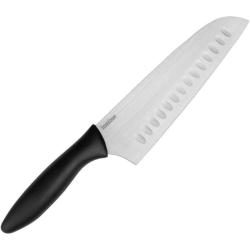 Couteau Santoku Kershaw 6.5 Pouces Lame Acier 1.4116 Satin Manche Polypropyl&egrave;ne Noir KS1782
