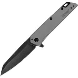 Couteau Kershaw Misdirect Lame 4Cr13MoV BlackWash Manche Inox Bead Blast Frame Lock KS1365X