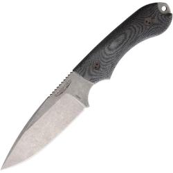 Couteau Bradford Knives Guardian 4.2 Lame Acier N690 Manche Micarta Noir Etui Cuir USA BRAD42FE101