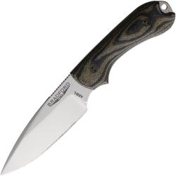 Couteau Bradford Knives Guardian 3 HP Lame AEB-L Miroir Manche G10 Camo Etui Cuir USA BRAD3FE109HP