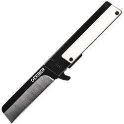 Couteau Gerber Quadrant Framelock Blk/Wht Lame Acier 7Cr17MoV Manche Aluminium G3732