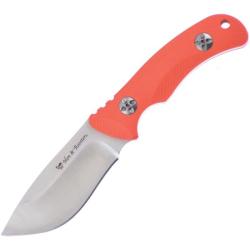 Couteau Fixe Hen & Rooster Lame Inox Satin 7,62 cm Manche G10 orange &Eacute;tui Plastique Moul&eacute; HRI02ORG10