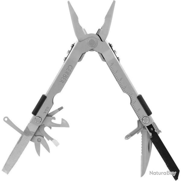 Multi-Outil Gerber Multi-Plier 600 Pro Scout Fiskscissors Pince Inox Coupe-Fils Carbure Made G7563