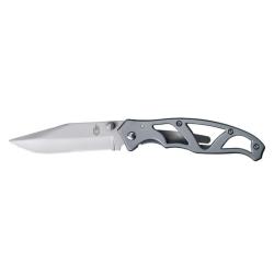 Couteau Gerber Paraframe I Framelock Lame Inox 7,62 cm Manche Squelette Satin&eacute; G48444