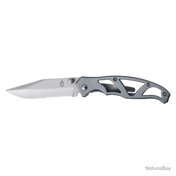 Couteau Gerber Paraframe I Framelock Lame Inox 7,62 cm Manche Squelette Satin� G48444