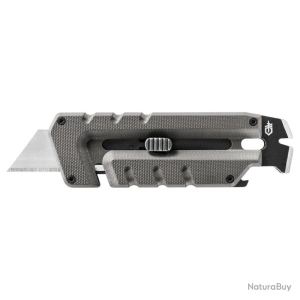 Couteau Gerber Prybrid Utility Lame Cutter G10 Gris Tactical Slide Lock Pied-de-Biche G3745