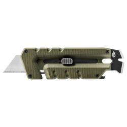 Couteau Gerber Prybrid Utility Lame Cutter G10 OD Vert Slide Lock Pied-de-Biche G3743