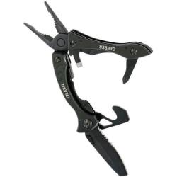 Multi-Outil Gerber Crucial Pince Coupe-Sangle Lame Verrouillante Inox Noir G31001518