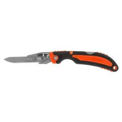 Couteau Gerber Vital Lockback Lame Rempla&ccedil;able Manche Polypro Orange 6 Lames G2736