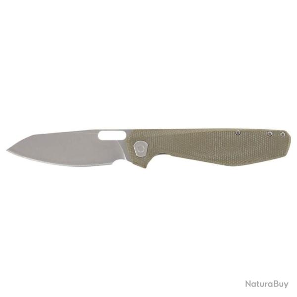 Couteau Gerber Slimsada Framelock Acier D2 Micarta Olive Thumb Pull G1911