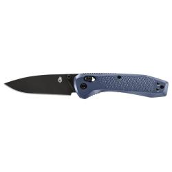 Couteau Gerber Sedulo Pivot Lock Lame S30V 9,22 cm ABS Bleu Made in USA G1706