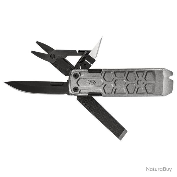 Multi-Outil Gerber Lockdown Pry Inox Argent 16 Outils Lame Rempla�able Ciseau G1593