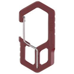 Outil Porte-Cl&eacute;s Gerber Carabiner Inox Drab Red TSA 3 Fonctions G1075356