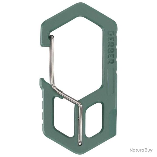 Outil Porte-Cl�s Gerber Carabiner Inox Baltic Haze TSA 3 Fonctions G1075349