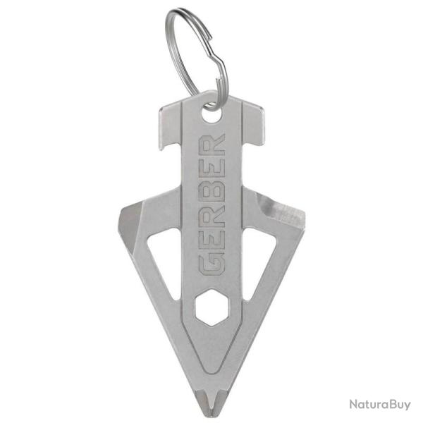 Outil Porte-Cl�s Gerber Broadhead Inox Stonewash 4 Fonctions G1074045