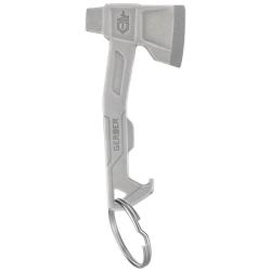Outil Porte-Cl&eacute;s Gerber Hatchet Inox Stonewash 3 Fonctions G1074043