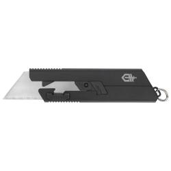 Couteau Gerber EAB Mini Lame Rempla&ccedil;able Manche Inox Noir Porte-Cl&eacute;s G1072685