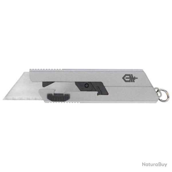 Couteau Gerber EAB Mini Lame Rempla�able Manche Inox Argent Porte-Cl�s G1072684