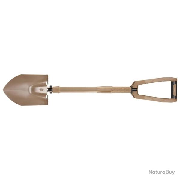 Pelle Pliante Gerber Dredge Lame Acier Manche Polym�re Beige 3 Positions G1064419