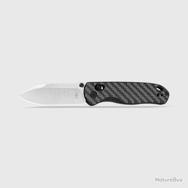 Couteau Kizer Drop Bear Lame Acier Nitro-V Manche Carbone Clutch Lock KIV3619A3