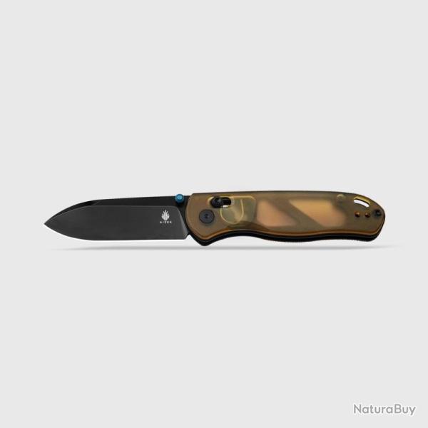 Couteau Kizer Drop Bear Lame Acier Nitro-V Manche PEI Clutch Lock KIV3619A2