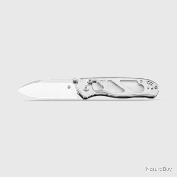 Couteau Kizer Drop Bear Lame Acier Nitro-V Manche Acrylique Clutch Lock KIV3619A1
